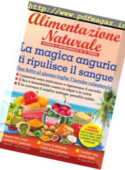 Alimentazione Naturale – Agosto 2016