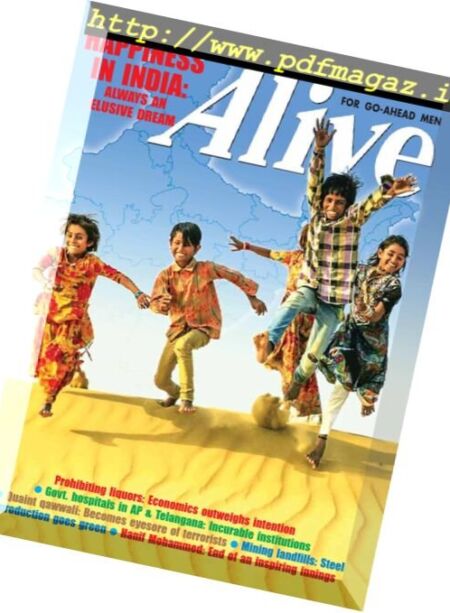 Alive – September 2016 Cover