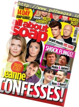 All About Soap UK – 9 September 2016