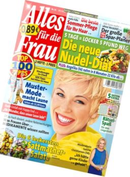 Alles fur die Frau – 29 Juli 2016
