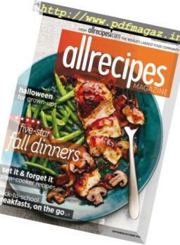 Allrecipes – September-October 2016
