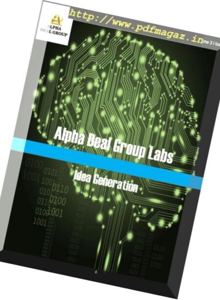 Alpha Deal Group Labs – July 2016 Cover