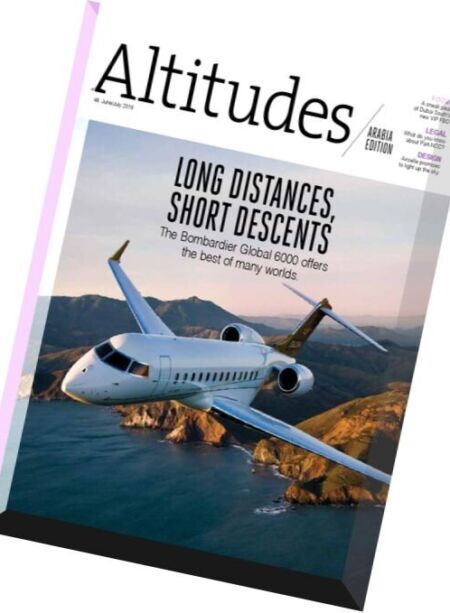 Altitudes Arabia Magazine – June-July 2016 Cover