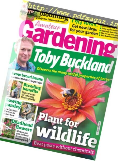 Amateur Gardening – 13 August 2016 Cover