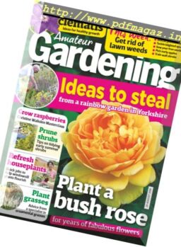 Amateur Gardening – 20 August 2016