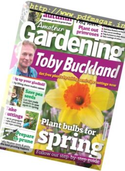 Amateur Gardening – 3 September 2016