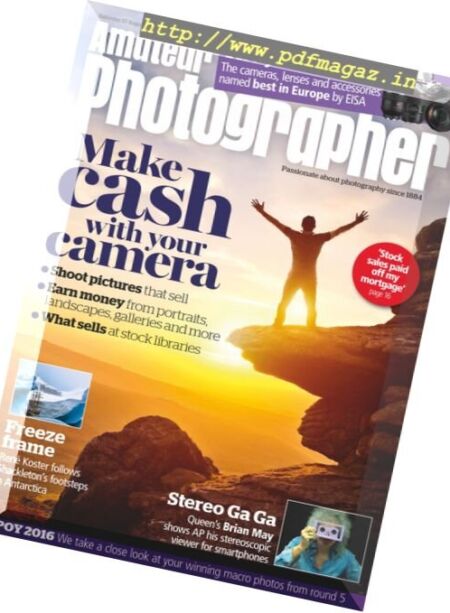Amateur Photographer – 27 August 2016 Cover