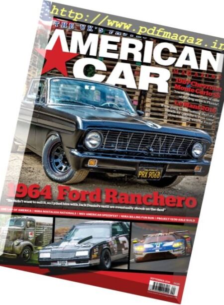 American Car – September 2016 Cover