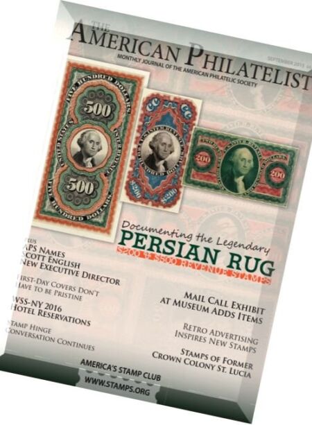 American Philatelist – N 09, 2015 Cover
