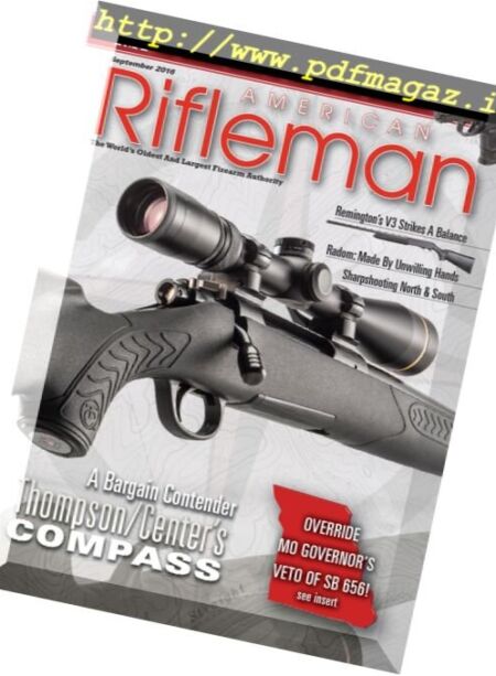 American Rifleman – September 2016 Cover