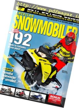 American Snowmobiler – October 2016
