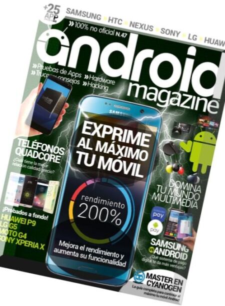 Android Magazine Spain – Issue 47, 2016 Cover