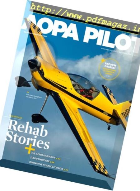 AOPA Pilot Magazine – September 2016 Cover