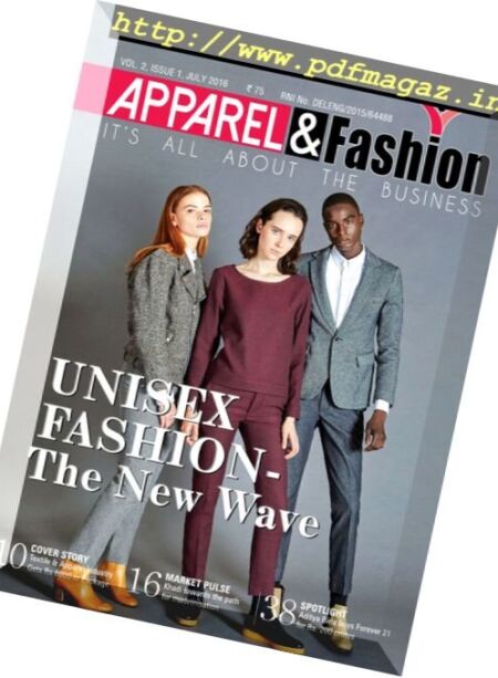 Apparel & Fashion – July 2016 Cover
