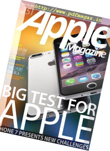 AppleMagazine – 19 August 2016 Cover