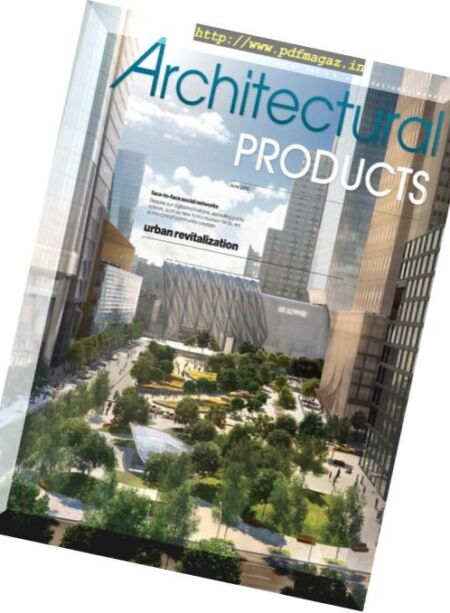 Architectural Products – June 2016 Cover