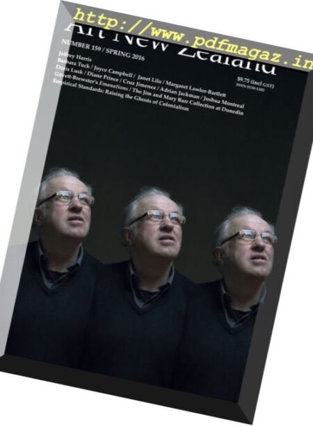 Art New Zealand – Spring 2016 Cover