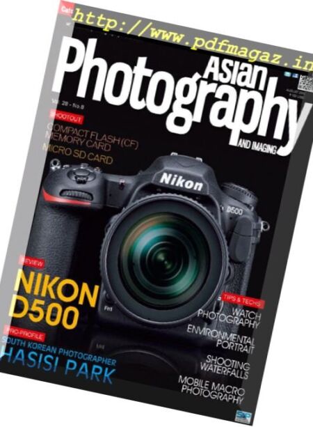 Asian Photography – August 2016 Cover