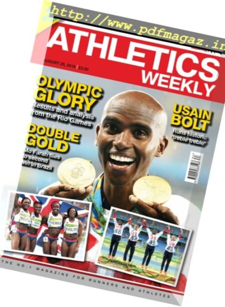 Athletics Weekly – 25 August 2016 Cover