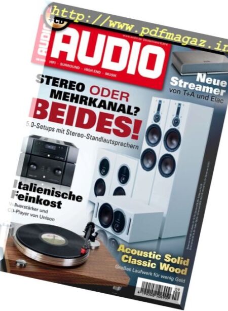 Audio – September 2016 Cover