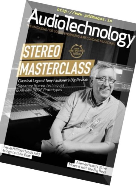 AudioTechnology App – Issue 31, 2016 Cover