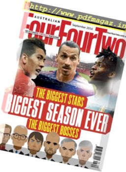 Australian FourFourTwo – September 2016