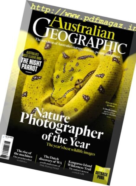 Australian Geographic – September- October 2016 Cover