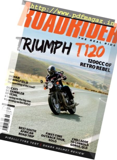 Australian Road Rider – September 2016 Cover