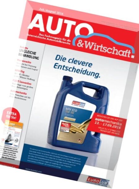 AUTO & Wirtschaft – Juni 2016 Cover