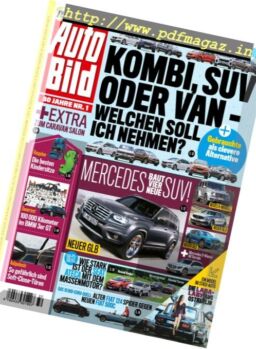 Auto Bild Germany – 12 August 2016