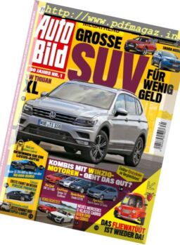 Auto Bild Germany – 26 August 2016