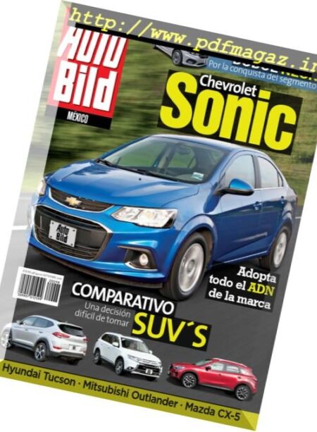 Auto Bild Mexico – Septiembre 2016 Cover