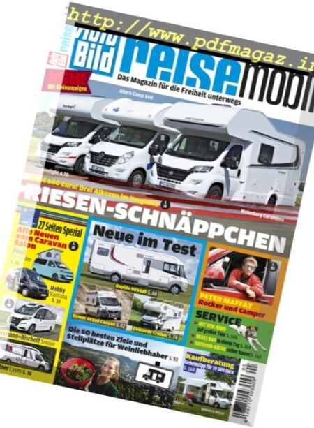 Auto Bild Reisemobil – Nr.5, 2016 Cover