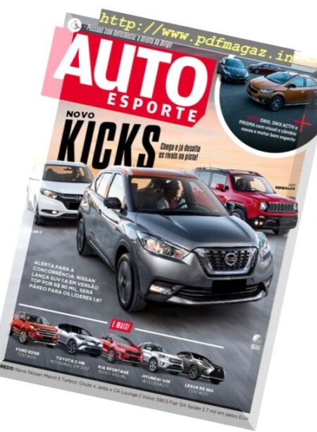 Auto Esporte – Agosto 2016 Cover