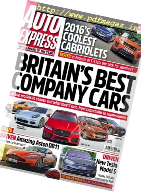 Auto Express – 10 August 2016 Cover