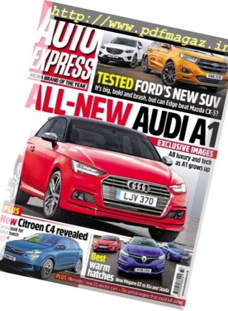 Auto Express – 17 August 2016 Cover
