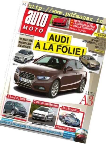 Auto Moto – Juillet 2009 Cover