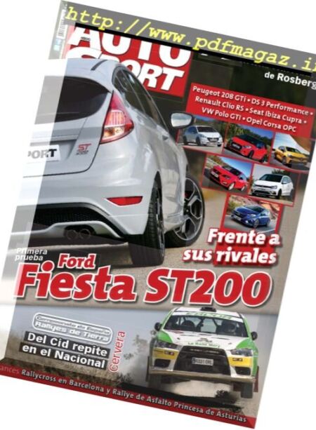 Auto Sport – 6 Septiembre 2016 Cover