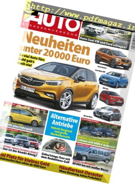 Auto Strassenverkehr – 24 August 2016 Cover