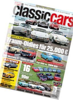 Auto Zeitung Classic Cars – September 2016