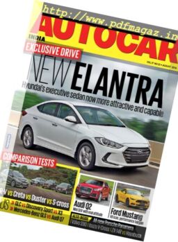 Autocar India – August 2016