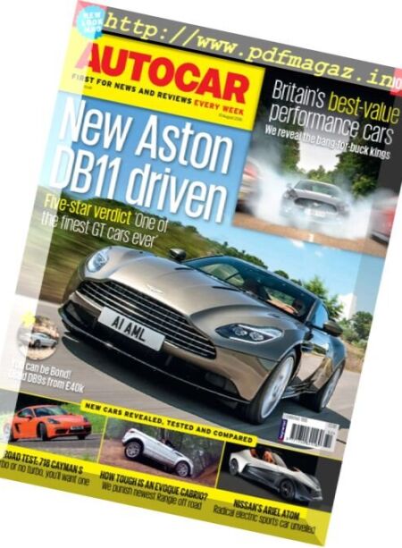 Autocar UK – 10 August 2016 Cover