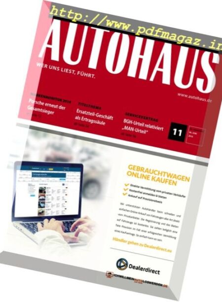 Autohaus – Nr.11, 2016 Cover