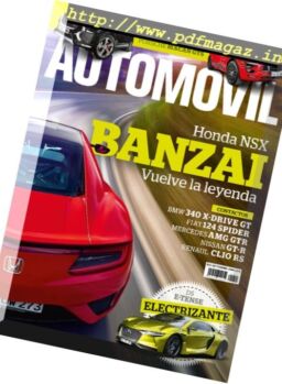 Automovil Spain – Septiembre 2016