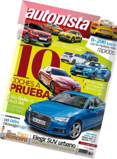 Autopista – 19 Julio 2016 Cover
