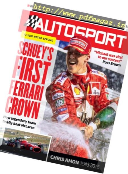 Autosport – 11 August 2016 Cover