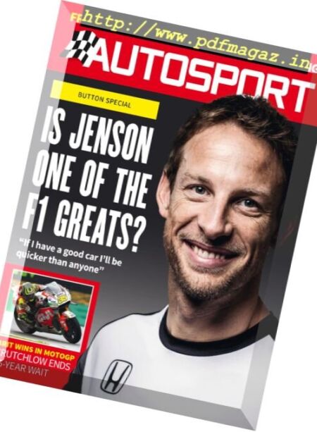 Autosport – 25 August 2016 Cover