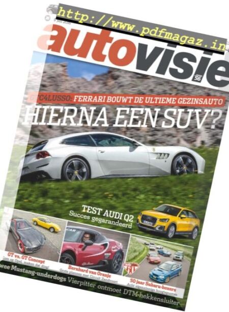 Autovisie – 28 Juli 2016 Cover