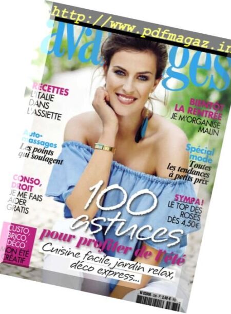 Avantages – Septembre 2016 Cover