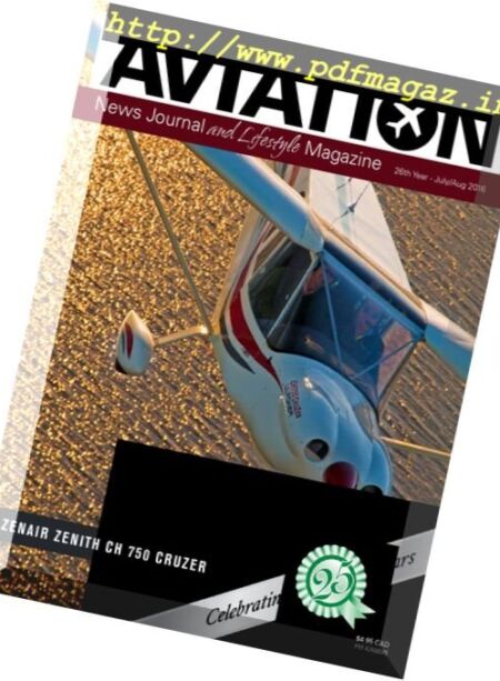 Aviation News Journal – July-August 2016 Cover